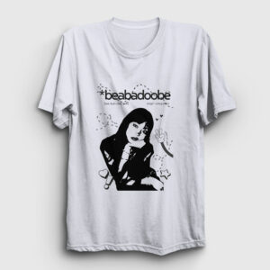 Peace Beabadoobee Beatrice Bea Kristi Tişört beyaz