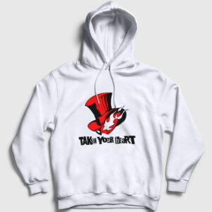 Persona 5 Take Your Heart Kapşonlu Sweatshirt