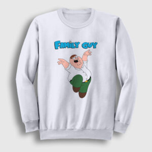 Peter Griffin Family Guy Sweatshirt beyaz