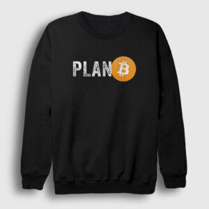 Plan B Bitcoin Sweatshirt siyah