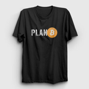 Plan B Bitcoin Tişört siyah