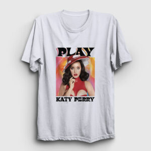 Play Müzik Katy Parry Tişört beyaz