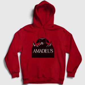 Poster Amadeus Mozart Kapşonlu Sweatshirt