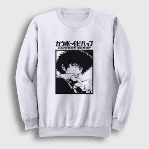 Poster Anime Cowboy Bebop Sweatshirt beyaz