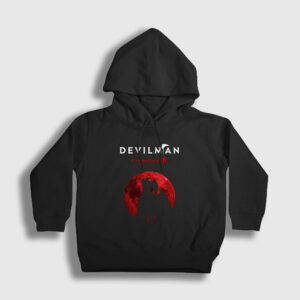 Poster Anime Devilman Crybaby Çocuk Kapşonlu Sweatshirt