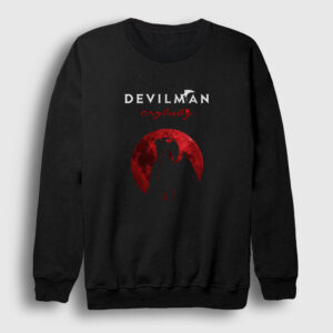 Poster Anime Devilman Crybaby Sweatshirt siyah