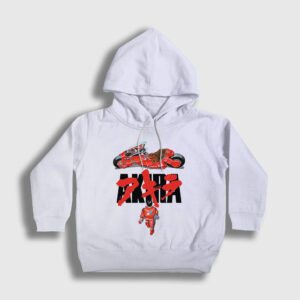 Poster Anime Movie Film Akira Çocuk Kapşonlu Sweatshirt beyaz