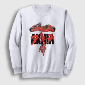 Poster Anime Movie Film Akira Sweatshirt beyaz