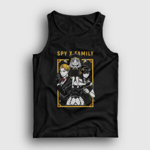 Poster Anime Spy X Family Atlet siyah