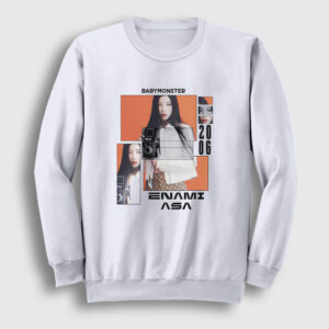 Poster Asa Babymonster Baby Monster Sweatshirt beyaz