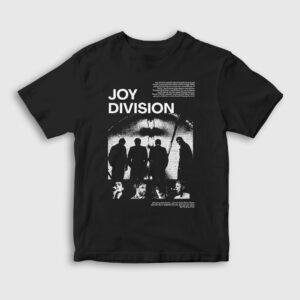 Poster Band Joy Division Çocuk Tişört siyah