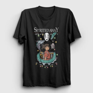 Poster Chihiro Spirited Away Tişört siyah