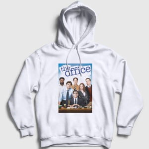 Poster Dizi The Office Kapşonlu Sweatshirt beyaz