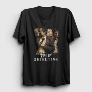 Poster Dizi True Detective Tişört siyah