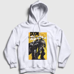 Poster Doom The Dark Ages Kapşonlu Sweatshirt beyaz