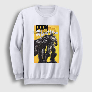 Poster Doom The Dark Ages Sweatshirt beyaz