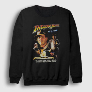 Poster Film Indiana Jones Sweatshirt siyah