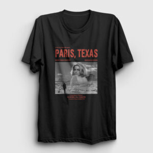 Poster Film Paris Texas Tişört siyah