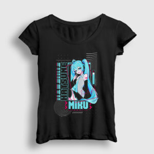 Poster Hatsune Miku Anime Kadın Tişört