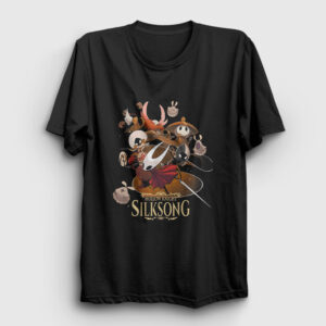 Poster Hollow Knight Silksong Tişört siyah