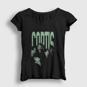 Poster K Pop Cortis Kadın Tişört siyah