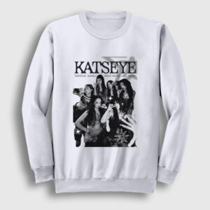 Poster K Pop Katseye Sweatshirt beyaz