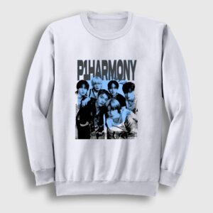Poster K-Pop P1Harmony Sweatshirt Beyaz