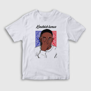 Poster Kendrick Lamar Çocuk Tişört beyaz