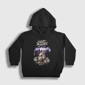 Poster King Diamond Çocuk Kapşonlu Sweatshirt siyah