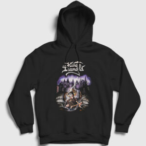 Poster King Diamond Kapşonlu Sweatshirt siyah