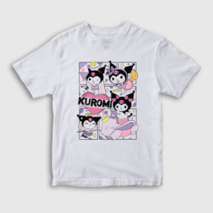 Poster Kurami Kuromi Çocuk Tişört beyaz