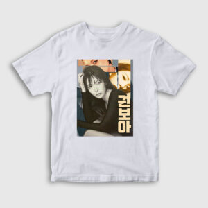 Poster Kwon Bo Ah BoA Çocuk Tişört beyaz