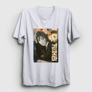 Poster Kwon Bo Ah BoA Tişört beyaz