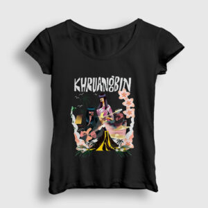 Poster Laura Lee Khruangbin Kadın Tişört siyah