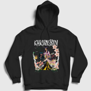 Poster Laura Lee Khruangbin Kapşonlu Sweatshirt siyah