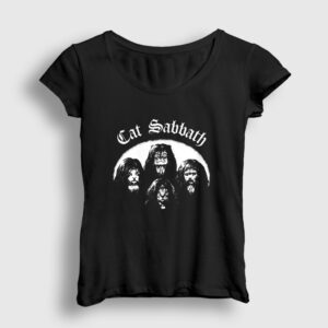 Poster Metal Black Sabbath Kadın Tişört