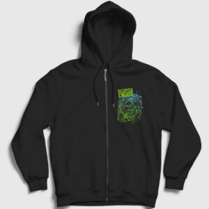 Poster Metal Killswitch Engage Fermuarlı Kapşonlu Sweatshirt