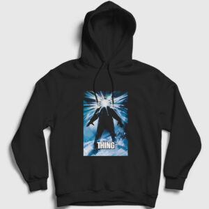 Poster Movie Film The Thing Kapşonlu Sweatshirt siyah