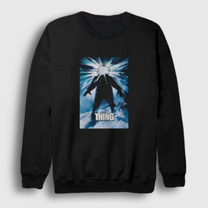 Poster Movie Film The Thing Sweatshirt siyah