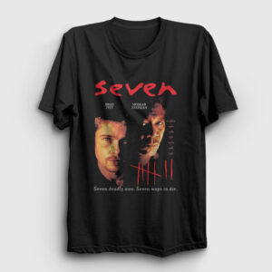 Poster Movie Seven Se7en Tişört siyah