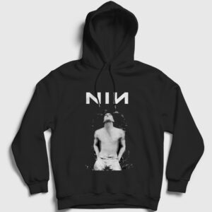 Poster Müzik Nin Nine Inch Nails Kapşonlu Sweatshirt siyah