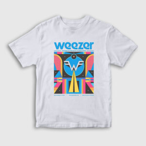 Poster Müzik Weezer Çocuk Tişört beyaz