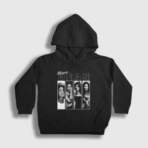 Poster Olivia Dean Çocuk Kapşonlu Sweatshirt siyah