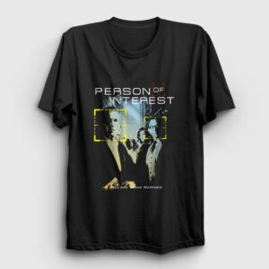 Poster Person Of Interest Tişört Siyah