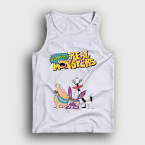 Poster Real Monsters Atlet beyaz