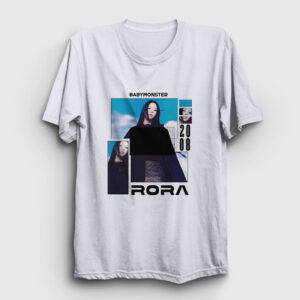 Poster Rora Babymonster Baby Monster Tişört beyaz