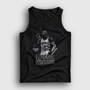 Poster Russell Westbrook Atlet siyah