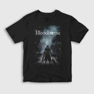 Poster The Hunter Bloodborne Çocuk Tişört siyah