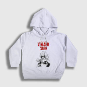 Poster Thorfinn Anime Vinland Saga Çocuk Kapşonlu Sweatshirt