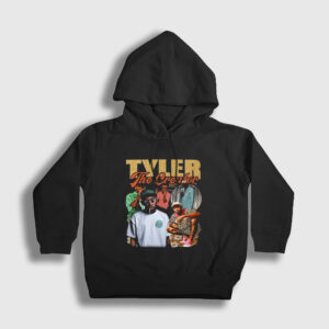 Poster Tyler The Creator Çocuk Kapşonlu Sweatshirt siyah